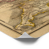 Engeland en Wales 2 Poster (Hoek)