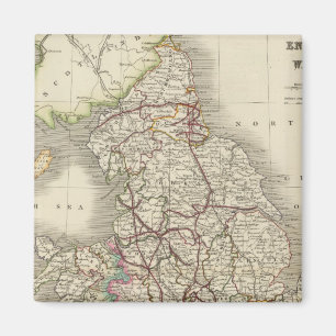 Engeland en Wales 3 Magneet