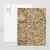 Engeland en Wales 4 Briefkaart (Voorkant / Achterkant)