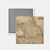 Engeland en Wales 4 Magneet (Voorkant / Achterkant)