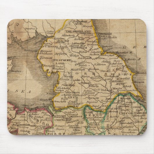 Engeland en Wales 4 Muismat (Voorkant)