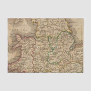 Engeland en Wales 4 Tissuepapier