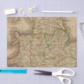 Engeland en Wales 4 Tissuepapier (Craft)