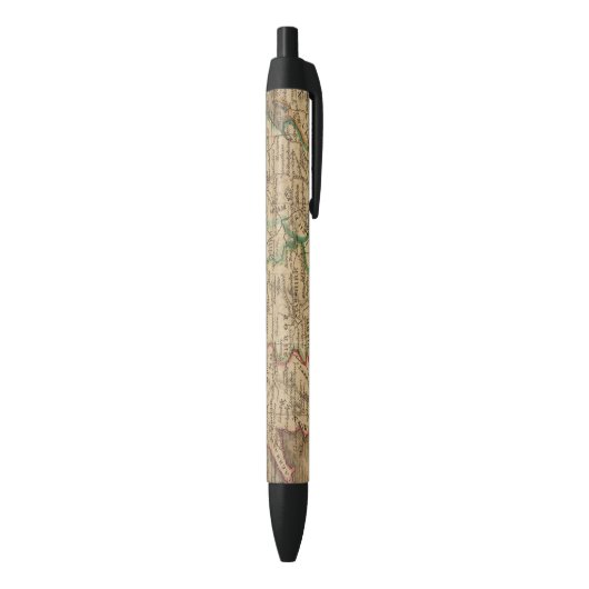 Engeland en Wales 4 Zwarte Inkt Pen (Achterkant (Verticaal))