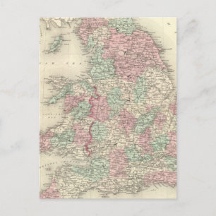 Engeland en Wales 5 Briefkaart