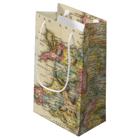 Engeland en Wales Klein Cadeauzakje (Achterkant Gekanteld)