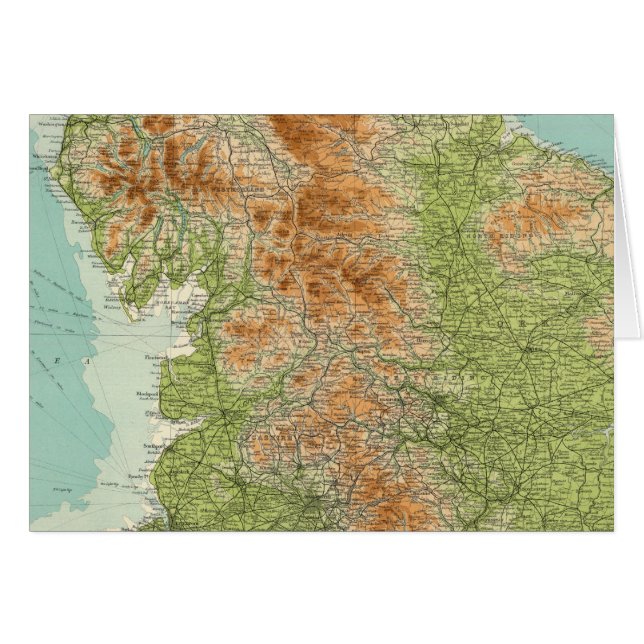 Engeland en Wales, noordelijke afdeling (Voorkant Horizontaal)