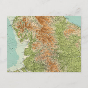Engeland en Wales, noordelijke afdeling Briefkaart