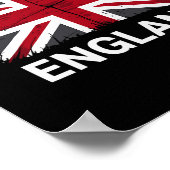 Engeland Engels Groot-Brittannië Uk Geschiedenis V Poster (Hoek)