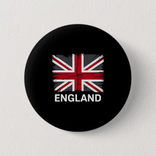 Engeland Engels Groot-Brittannië Uk Geschiedenis V Ronde Button 5,7 Cm