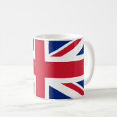 Engeland Engels Vlag geluk Tea Good Book Koffiemok (Voorkant rechts)