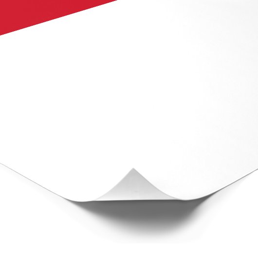 Engeland - Engelse nationale vlag Foto Afdruk (Hoek)