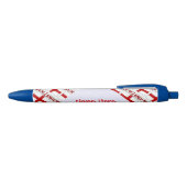 Engeland Engelse Vlag Getegeld Rood Gepersonalisee Zwarte Inkt Pen (Bovenkant)