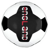 Engeland Engelstalige vlagkleuren Typografie Sport Voetbal (Gedraaid)