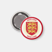 Engeland Erfgoed Embleem Magneet (Voorkant / Achterkant)
