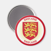 Engeland Erfgoed Embleem Magneet (Voorkant / Achterkant)