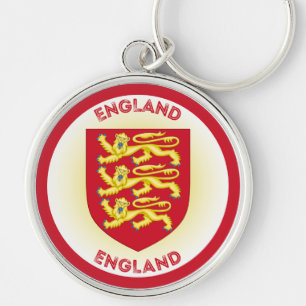 Engeland Erfgoed Embleem Sleutelhanger