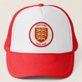 Engeland Erfgoed Embleem Trucker Pet (Voorkant)