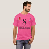 Engeland Fans Cricket Lover Team Engelse Fans Odi  T-shirt (Voorkant volledig)