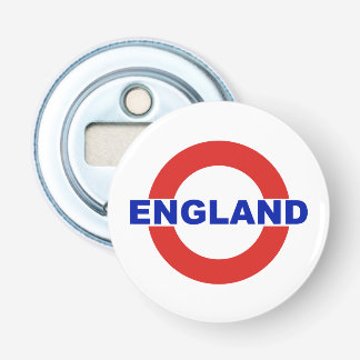 Engeland flesopener button flesopener