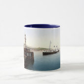  Engeland Folkestone Harbor 1890's Mok (Midden)