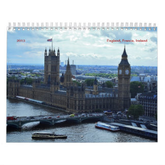 Engeland, Frankrijk, Ierland 2016 Kalender