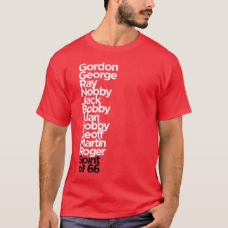Engeland Geest van 66 Rood T-shirt