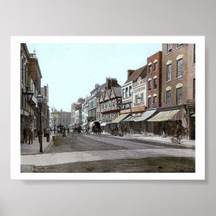 Engeland Gloucester 1890 Poster