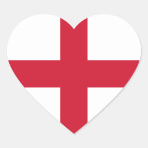 engeland hart sticker