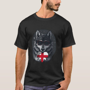 Engeland Hart Wolf Zonnebril Engels Roots Engels T-shirt