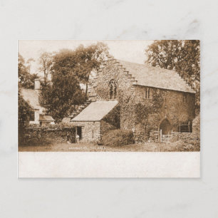 Engeland, Hawkeshead, de Hall van vóór 1904 Briefkaart