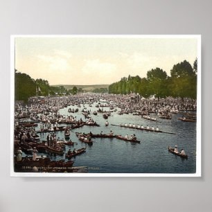 Engeland Henley op Thames Regatta 1890's Poster