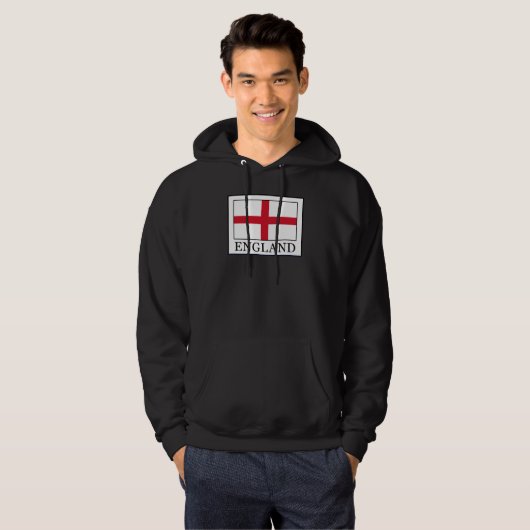 Engeland Hoodie (Voorkant volledig)