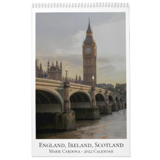 Engeland, Ierland en Schotland - Agenda 2022 Kalender