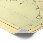 Engeland, Ierland Poster (Hoek)