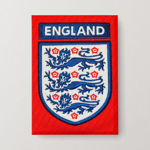 Engeland Internationaal Football clubbadge Button