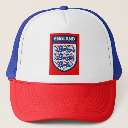 Engeland Internationaal Voetbalclub Pet (Voorkant)