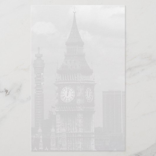 Engeland - kantoor van Londen Big ben Briefpapier (Voorkant)