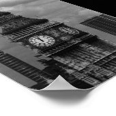 Engeland - kantoor van Londen Big ben Poster (Hoek)