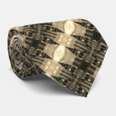  Engeland - kantoor van Londen Big ben Stropdas (Opgerold)