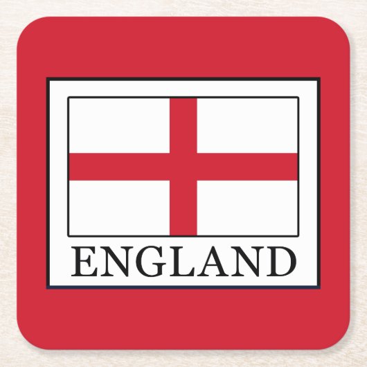 Engeland Kartonnen Onderzetters (Voorkant)
