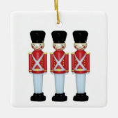 Engeland Kerstmis Keramisch Ornament (Voorkant)