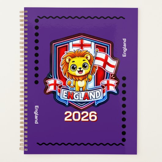 Engeland Kinderen Planner (Voorkant)
