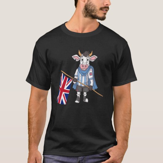 Engeland Koe Fans T-shirt (Voorkant)