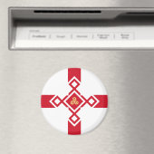 Engeland Koelkast Magneet - Anglo-Celtic Cross (Insitu (Vaatwasser))