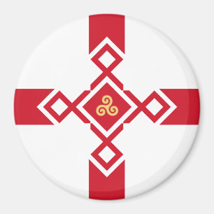 Engeland Koelkast Magneet - Anglo-Celtic Cross