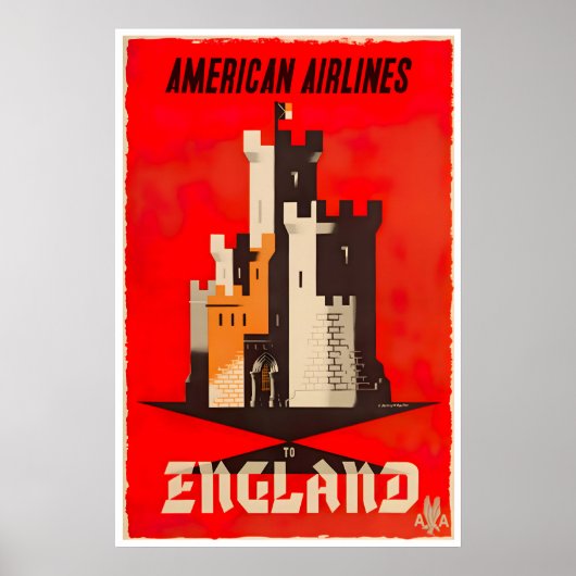 Engeland Kunst Engelse Kasteel Print E McKnight (Voorkant)
