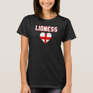 Engeland Leeuwin Voetbal   T-shirt