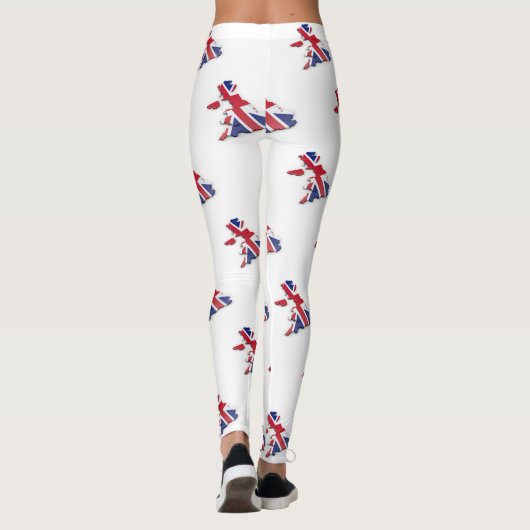 Engeland Leggings (Achterkant)