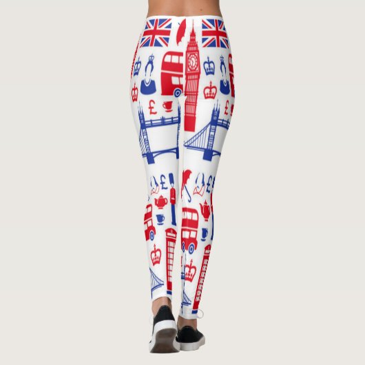 Engeland Leggings (Achterkant)